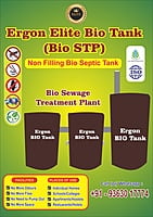 Ergon Bio Sewage Tank Plant - Bio Tank Ergon Bio Sewage Tank Plant - Bio Tank