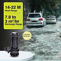 Kirloskar Eterna 2200cw Sewage Pump Kirloskar Eterna 2200cw Sewage Pump
